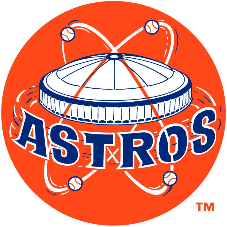 Houston Astros 1965-1976 Primary Logo iron on paper